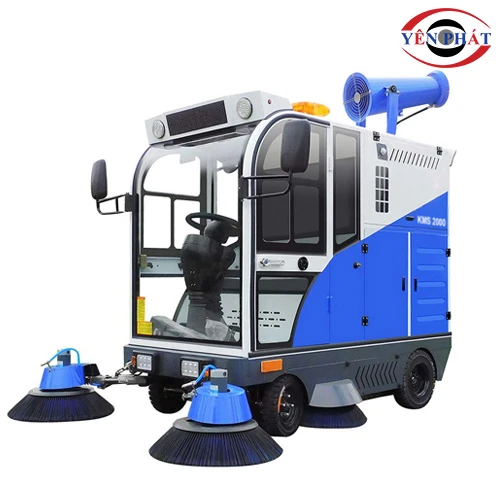Xe quét rác ngồi lái Kumisai KMS 2000 5