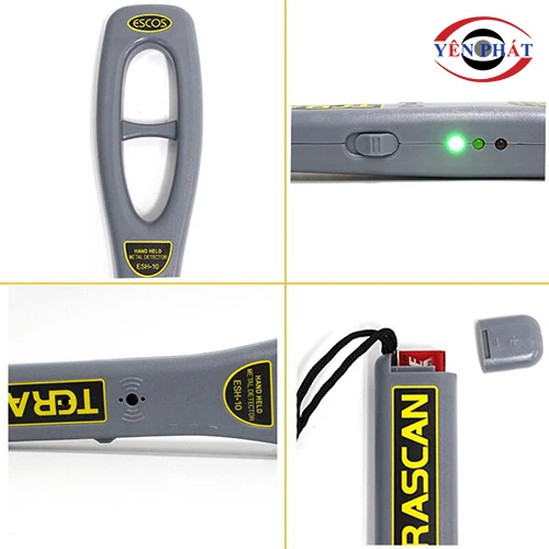 Máy dò kim loại cầm tay Terascan ESH-10 4