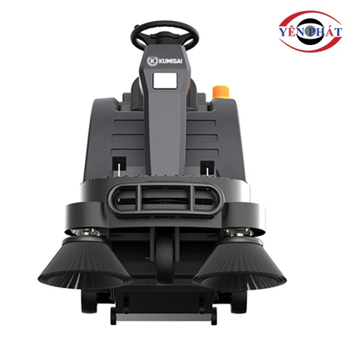 Xe quét rác công nghiệp ngồi lái Kumisai KMS GS1 3