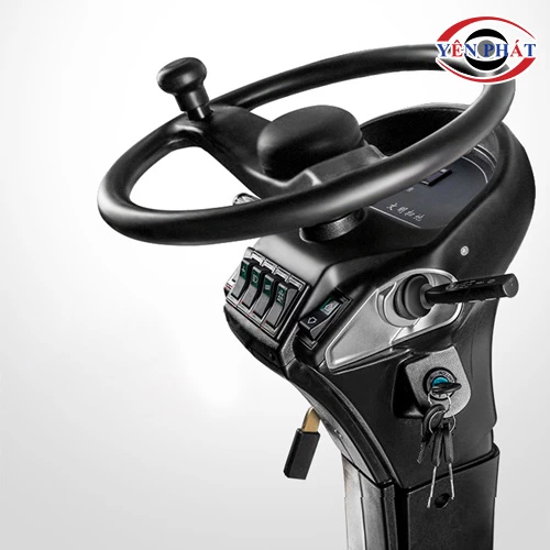 Xe quét rác công nghiệp ngồi lái Kumisai KMS-S13 3