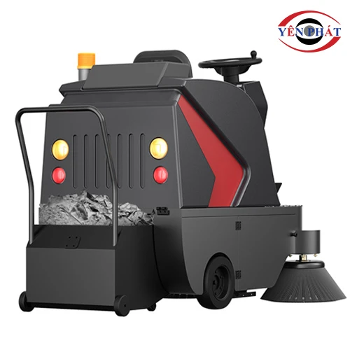 Xe quét rác công nghiệp ngồi lái Kumisai KMS GS1 4