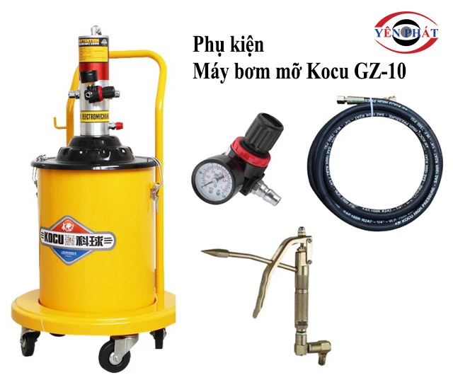 phụ kiện của máy bơm mỡ Kocu GZ-10