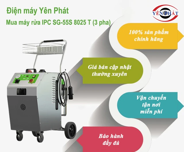 mua máy rửa IPC SG-55S 8025T ở yên phát
