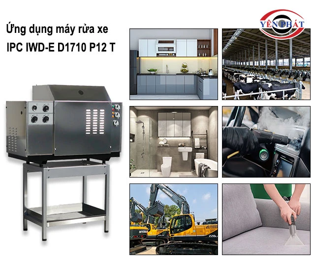 ứng dụng Máy rửa xe IPC IWD-E D1710 P12 T