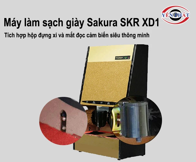 mắt cảm biến và hộp đựng xi