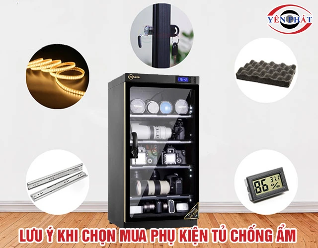 Chọn mua phụ kiện tủ chống ẩm