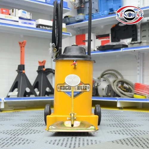 Máy bơm mỡ bằng chân Kocu GZ-6J 12 lít giá rẻ 7