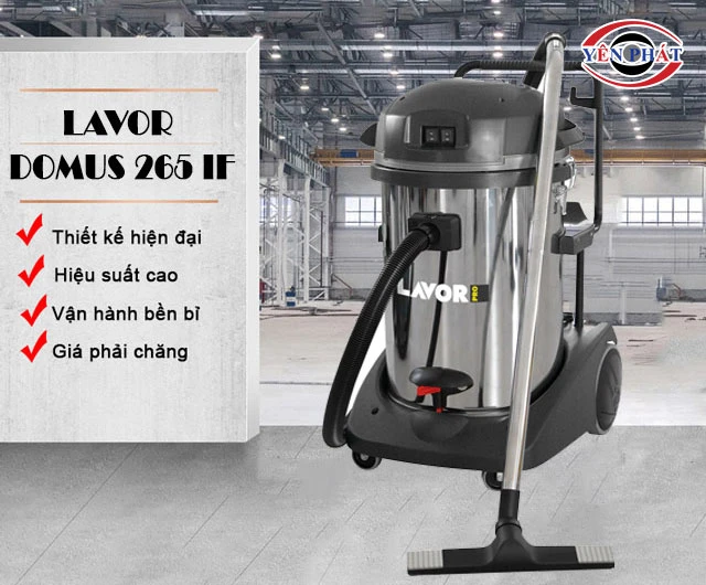 ưu điểm Máy hút bụi Lavor DOMUS 265 IF 