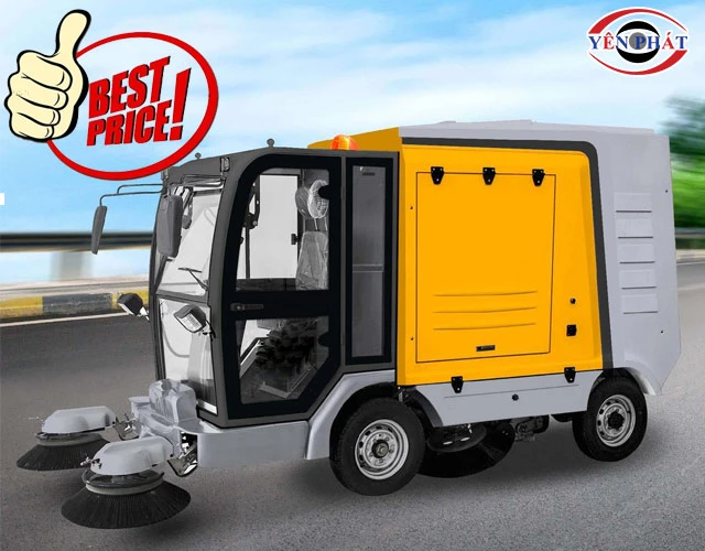 Giá xe quét rác ngồi lái Kumisai KMS-S2000