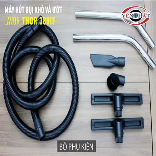 Máy hút bụi công nghiệp khô & ướt THOR 380 6
