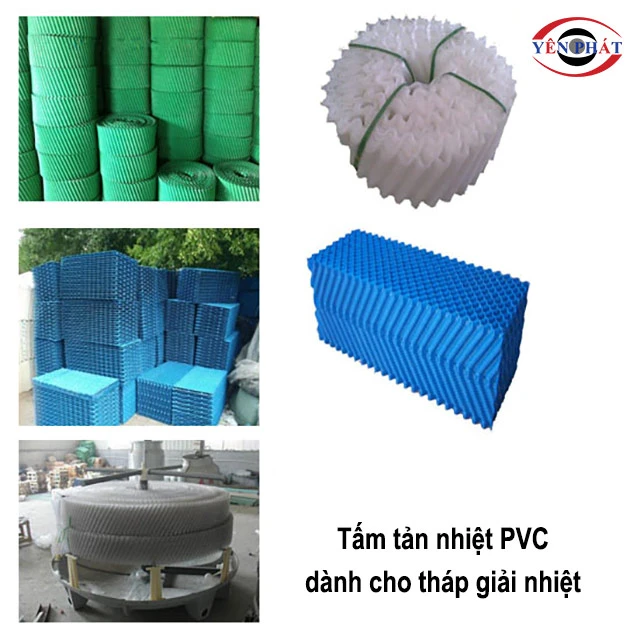 tấm tản nhiệt PVC