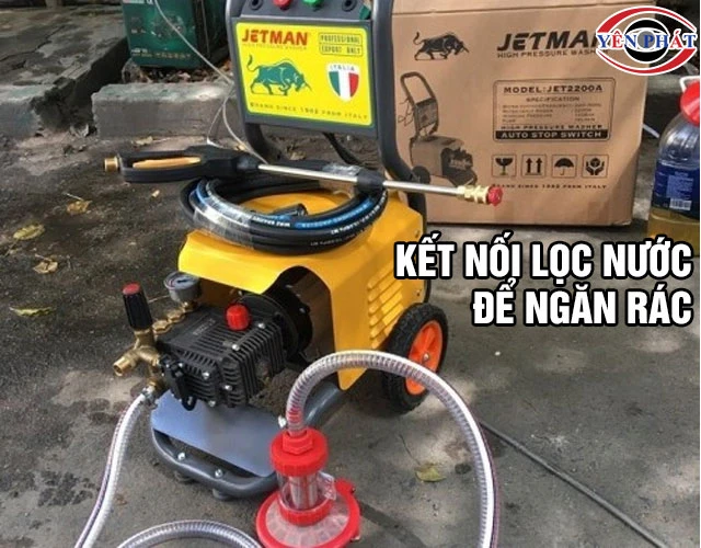Cách dùng máy rửa xe Jetman
