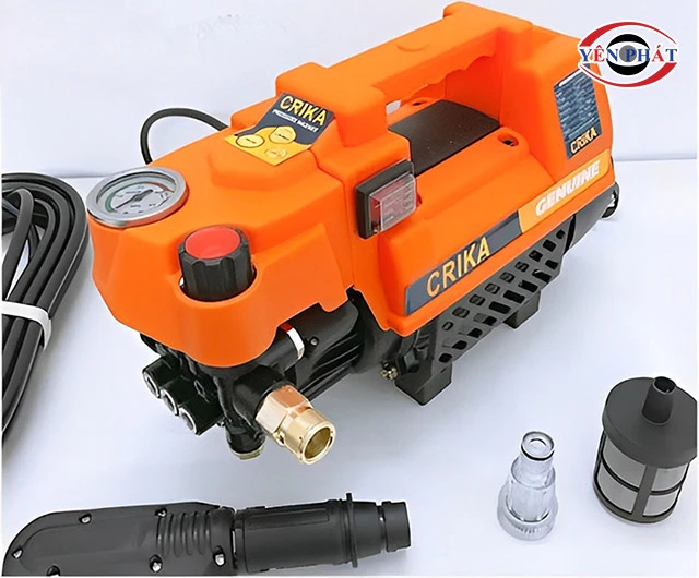 Top 4 Máy rửa xe Crika: Công suất mạnh, Hoạt động êm ái