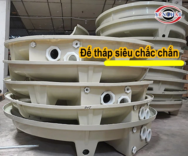 đế tháp kiên cố, chắc chắn