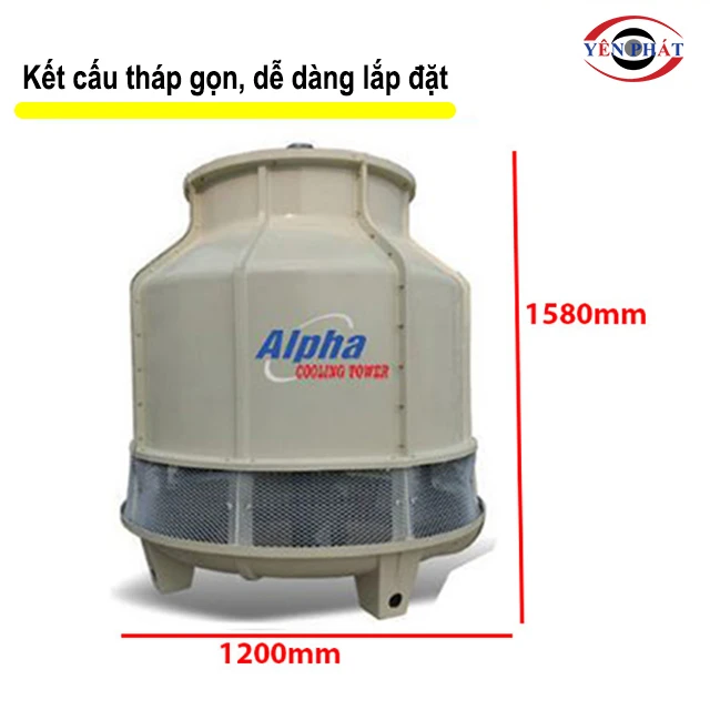 thiết kế tháp nhỏ gọn