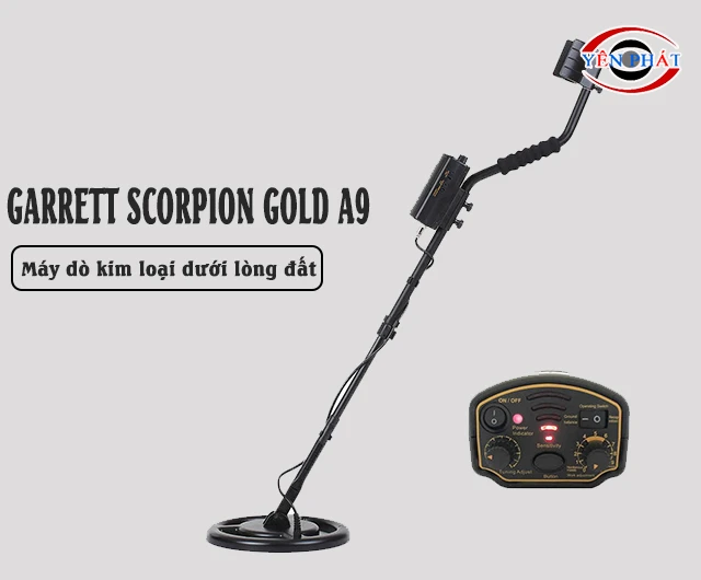 Thiết bị dò kim loại Garrett Scorpion Gold A9