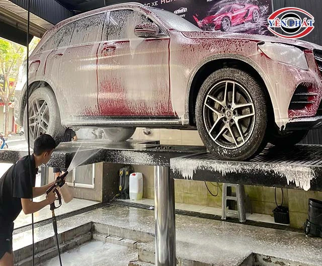 rửa xe tại quận 12