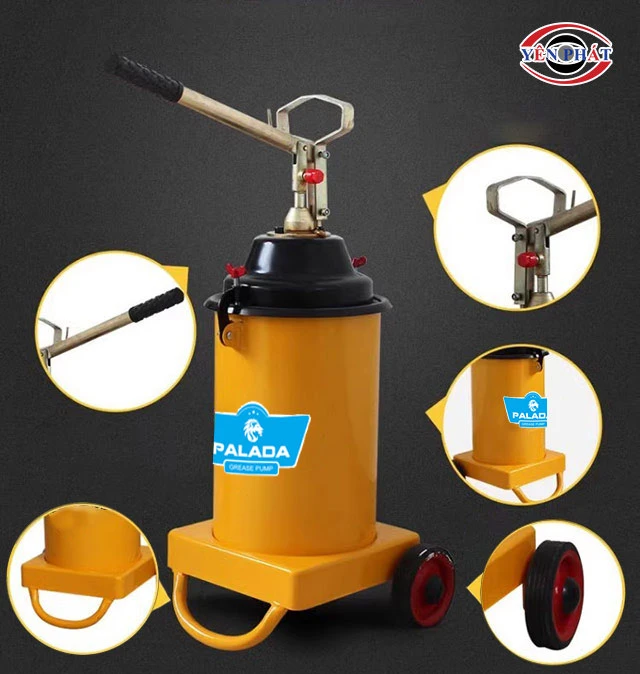cấu tạo của Máy bơm mỡ Palada PD-6S