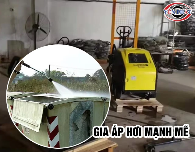 Máy rửa xe ô tô hơi nước nóng - lạnh LUTIAN LT-1015-2900PSI hiệu quả