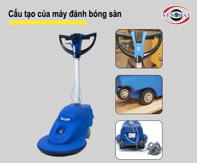 cấu tạo của máy đánh bóng sàn