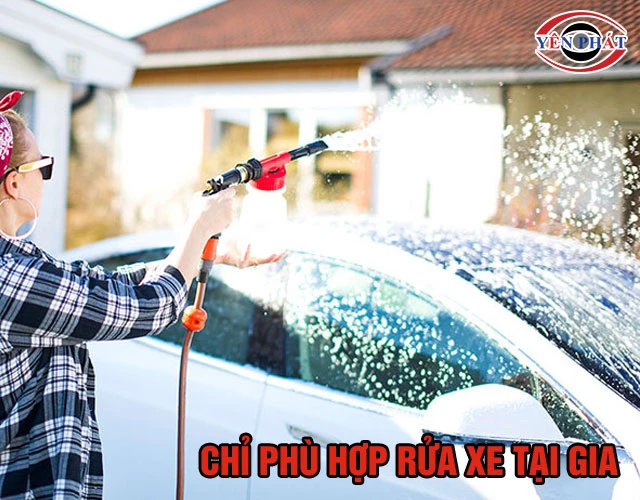 Nhược điểm máy rửa xe Omais