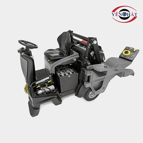 Xe quét rác ngồi lái Karcher KM 105/110 R G+KSSB 4
