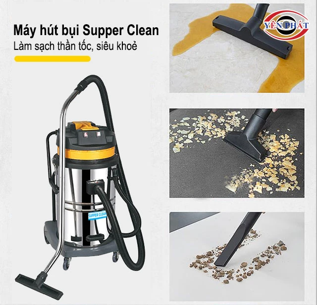 máy hút bụi Supper Clean lám sách thần tốc