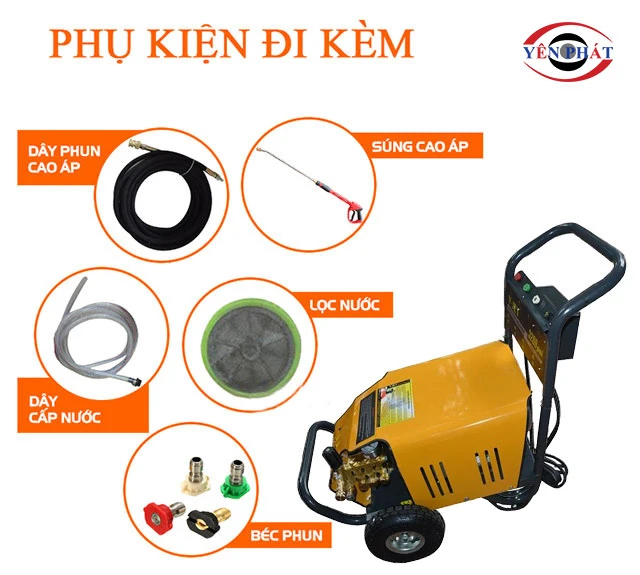 phụ kiện của Máy rửa xe ô tô V-JET VJ 200/5.5