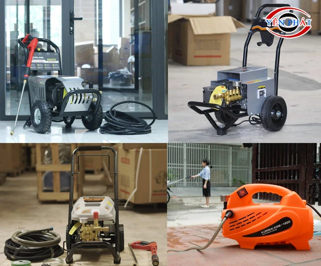 Danh mục máy rửa xe tại Yên Phát siêu đa dạng