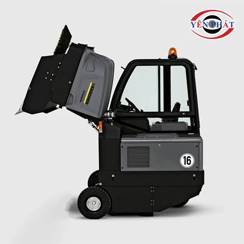 Xe quét rác đường ngồi lái Karcher KM 150/500 R D 6