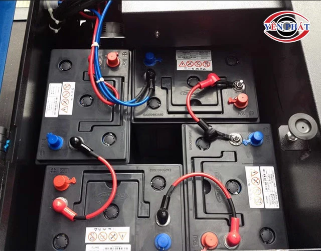 pin của Xe quét rác Palada PD 1250