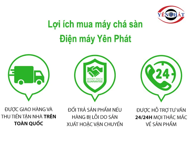 lợi ích khi mua máy tại yên phát