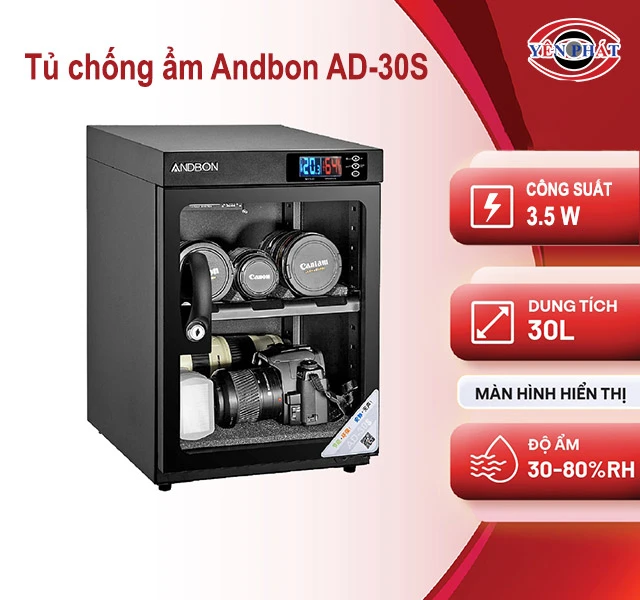 Tủ chống ẩm Andbon AD-30S