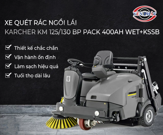 Karcher KM 125/130 Bp Pack 400Ah wet+KSSB.