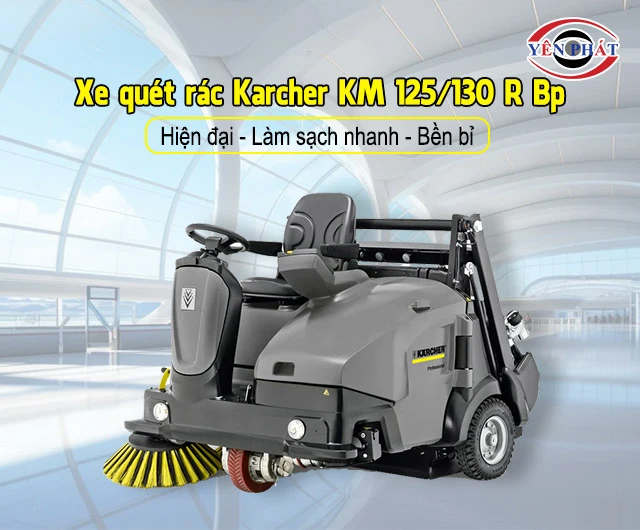 xe quét rác Karcher KM 125/130 R Bp