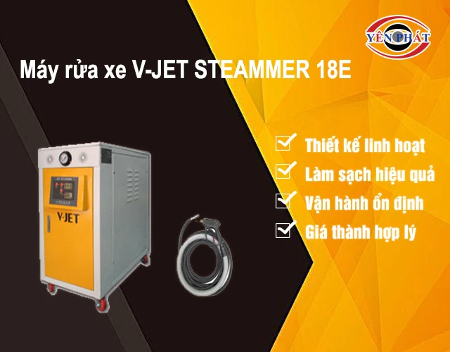 ưu điểm của V-JET STEAMMER 18E