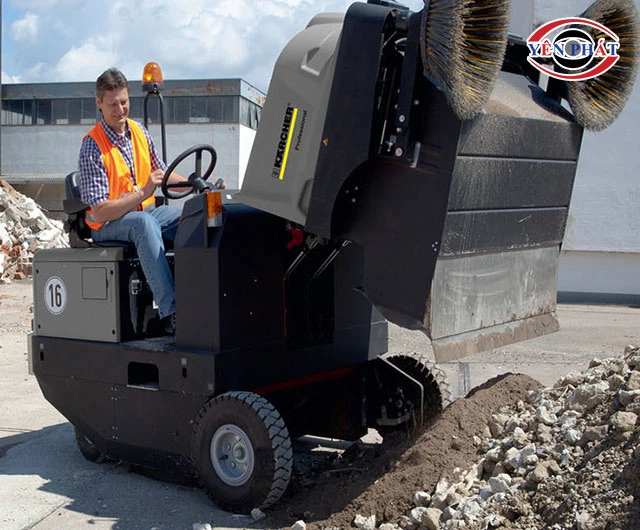 Karcher KM 130/300 R D Classic đổ rác