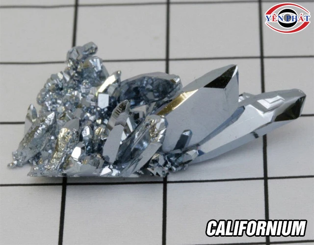 Kim loại đắt nhất thế giới Californium