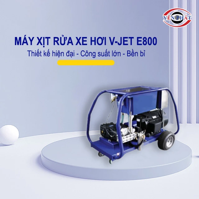 Máy xịt rửa xe hơi cao áp V-JET E800