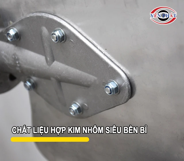 chất liệu nhôm siêu bền