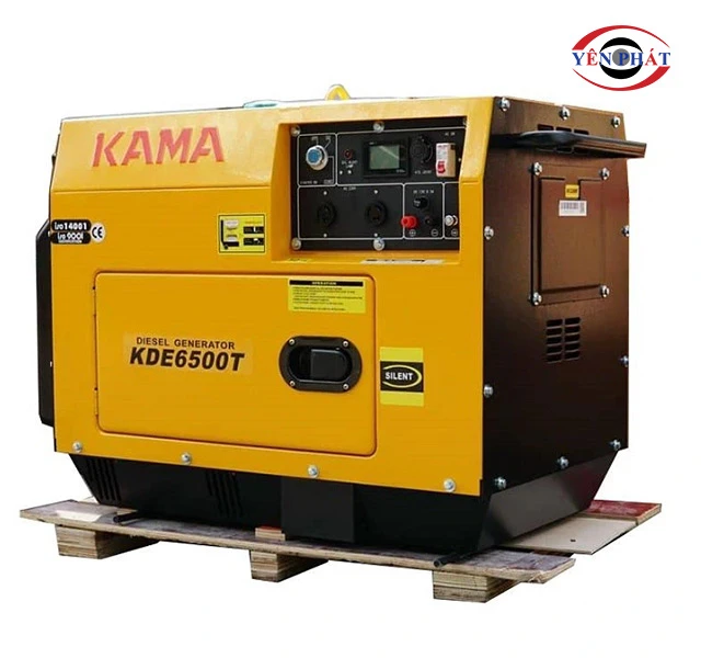 Máy phát điện Kama 8kw KDE6500T