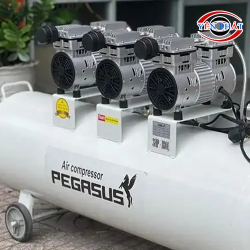 Máy nén khí không dầu giảm âm Pegasus TM-OF750x3-180L 4