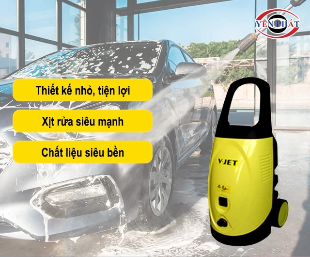 ưu điểm của máy rửa xe V-Jet VJ 110(P)