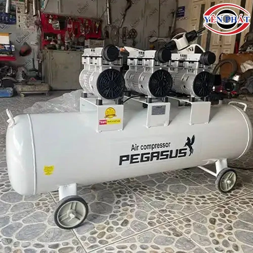 Máy nén khí không dầu giảm âm Pegasus TM-OF750x3-120L 4