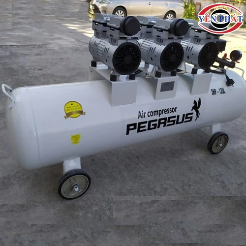Máy nén khí không dầu giảm âm Pegasus TM-OF750x3-120L 3