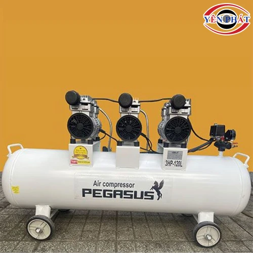 Máy nén khí không dầu giảm âm Pegasus TM-OF750x3-120L 5
