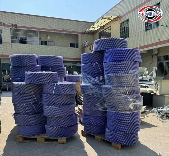 Tấm tản nhiệt tròn cho tháp giải nhiệt