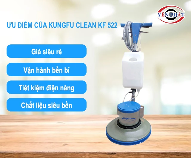 ưu điểm của Kungfu Clean KF 522