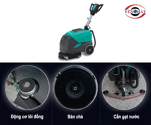 bàn chà và cần gặt nước