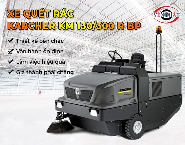 ưu điểm của Karcher KM 130/300 R Bp